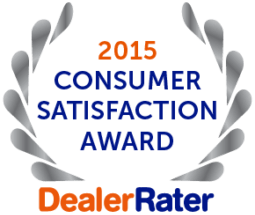 2015 Dealer Rater Consumer Satisfaction Award in DC, MD & VA - Easterns Automotive